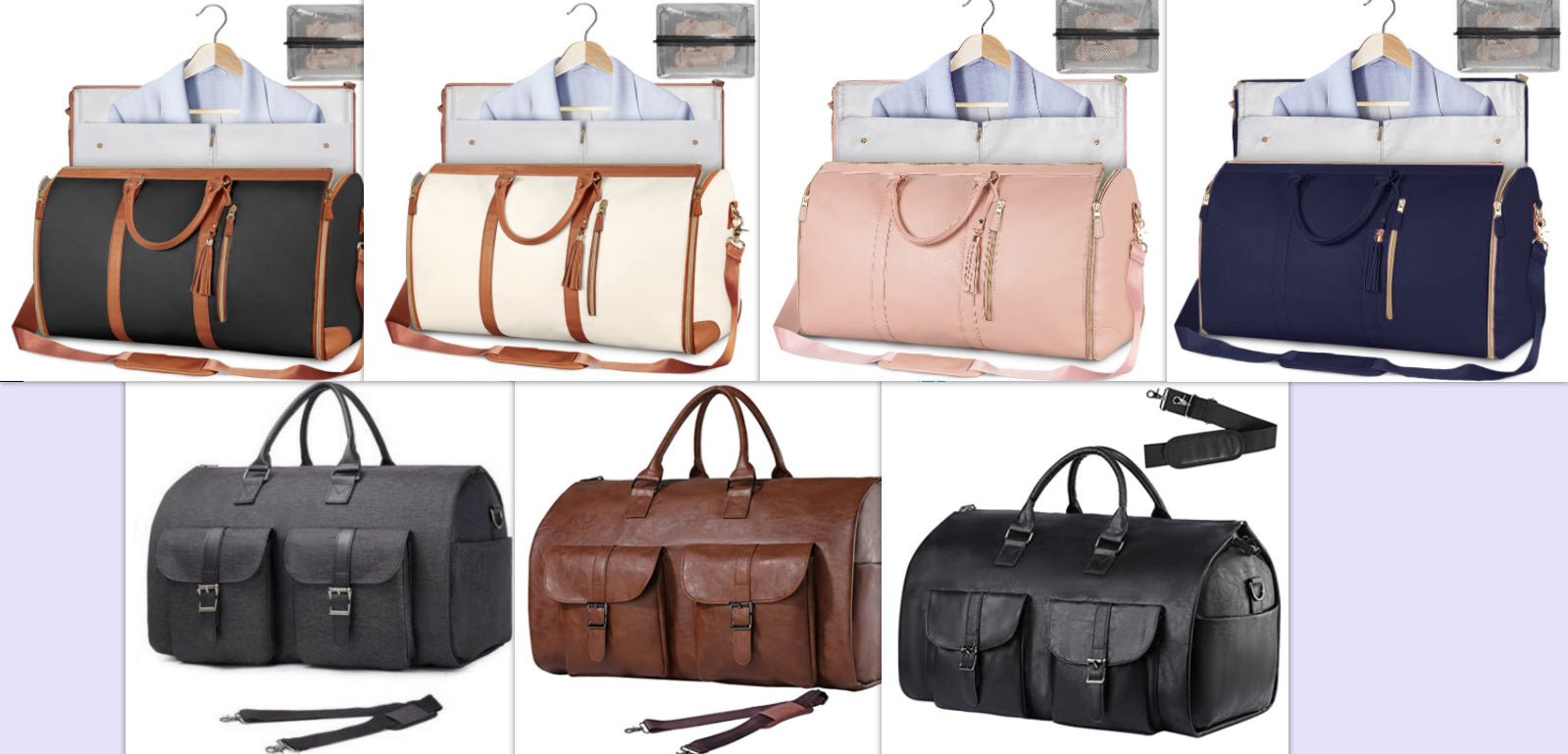 2 - in - 1 Reise Tasche – Praktisch, Elegant & Vielseitig - TheLoveBoutique