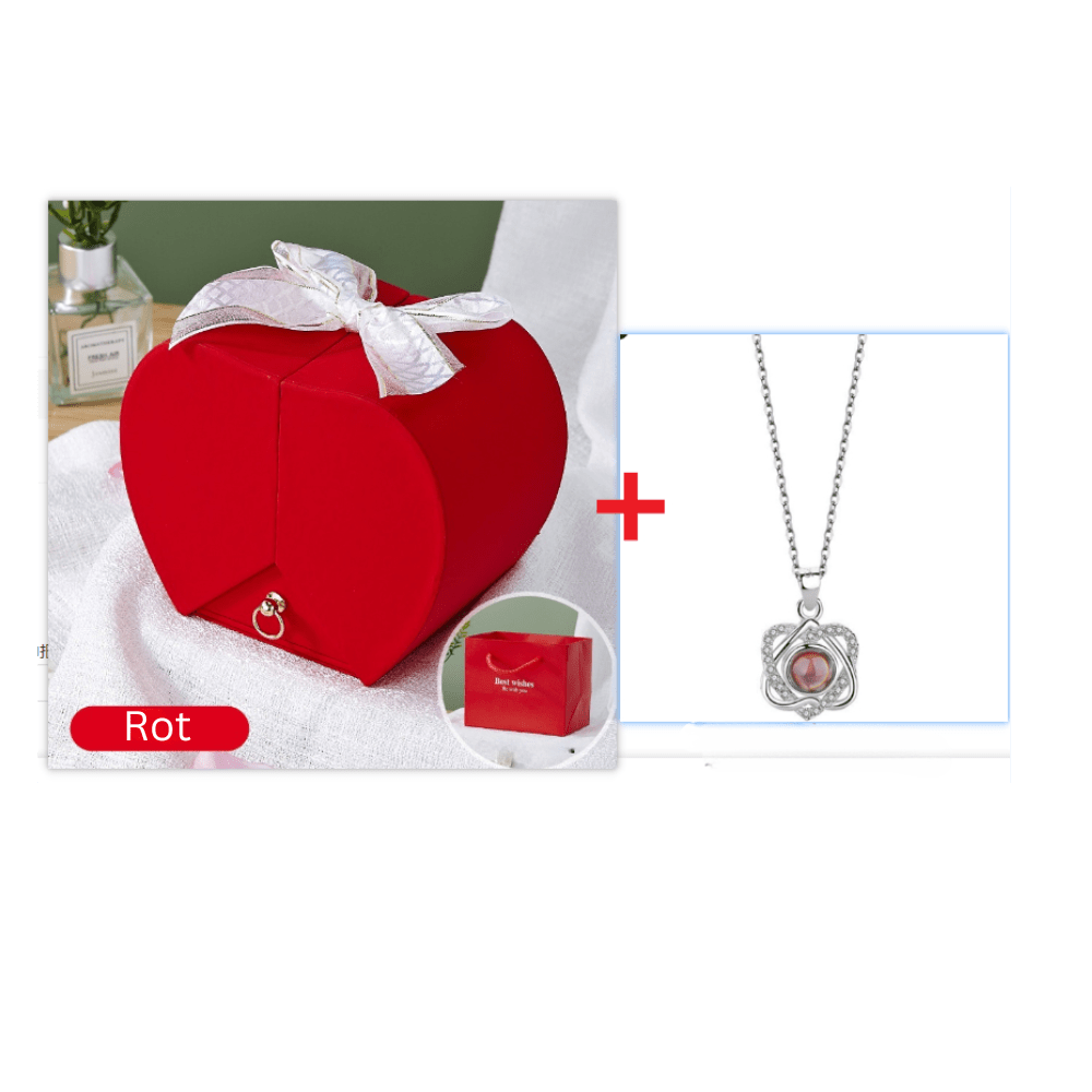 Exklusive Schmuck - und Rosenbox - TheLoveBoutique