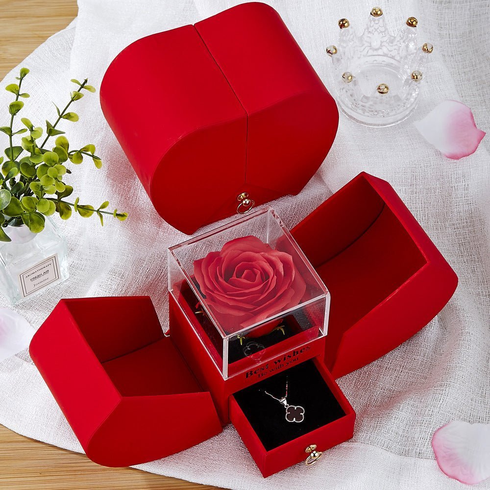Exklusive Schmuck - und Rosenbox - TheLoveBoutique